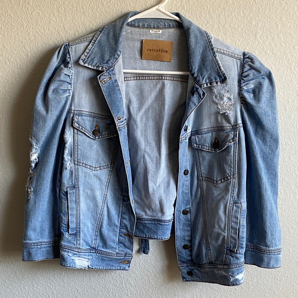 Retrofete Light Blue Jean Jacket